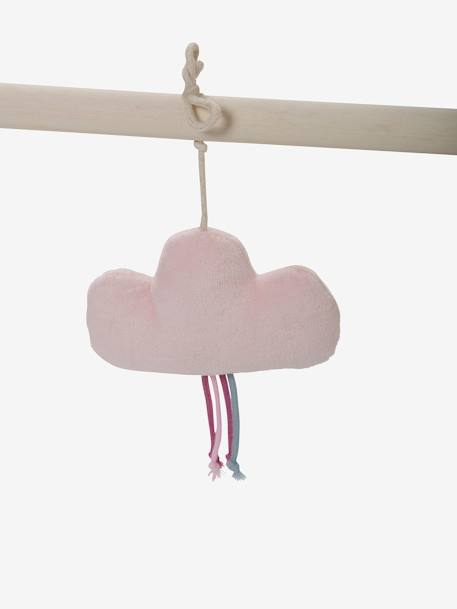 Baby Spielbogen WOLKE UND STERNE, Holz FSC® natur+rosa 17