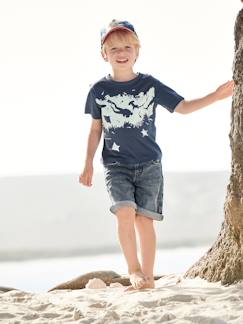 Jungenkleidung-Shorts & Bermudas-Jungen Shorts in Denim-Optik Oeko-Tex