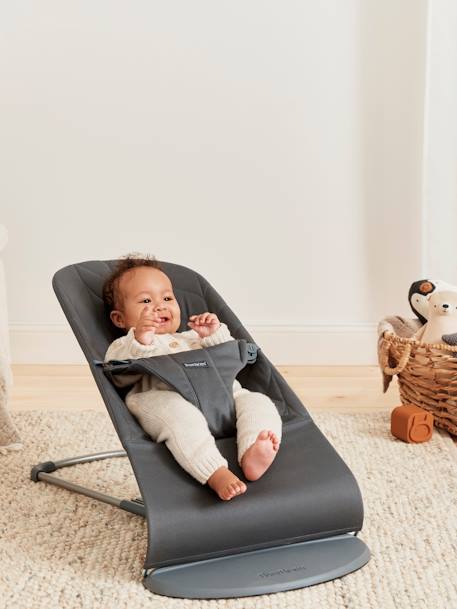 Ergonomische Babywippe BLISS BABYBJÖRN - anthrazit+anthrazit+nachtblau - 2