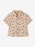 Jungen Baby-Set: Hemd & Shorts taupe bedruckt 3