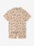 Jungen Baby-Set: Hemd & Shorts taupe bedruckt 4