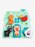 Baby Puzzle MOUKI DJECO, 5 Teile - blau - 1