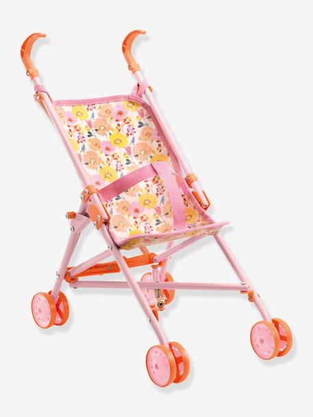 Puppenbuggy DJECO - orange+rosa - 5