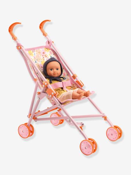 Puppenbuggy DJECO - orange+rosa - 6