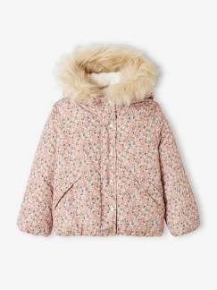 Kurze Mädchen Steppjacke mit Recycling-Polyester -  - [numero-image]