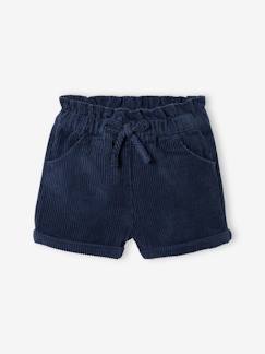 -Mädchen Baby Cord-Shorts