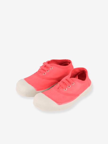 Kinder Stoffschuhe mit Schnürung BENSIMON rosa 4