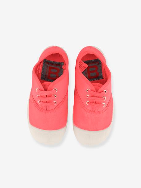 Kinder Stoffschuhe mit Schnürung BENSIMON rosa 3