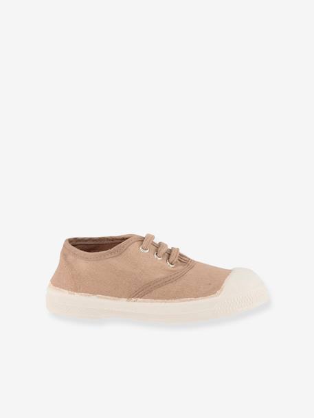 Kinder Stoffschuhe mit Schnürung BENSIMON Oeko-Tex - beige+blau+khaki+marine+weiß - 1