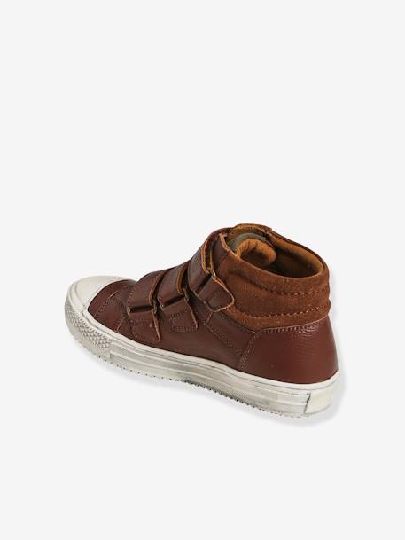 Jungen High-Sneakers - braun+schwarz - 3