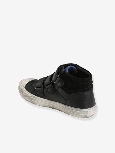 Jungen High-Sneakers - braun+schwarz - 8