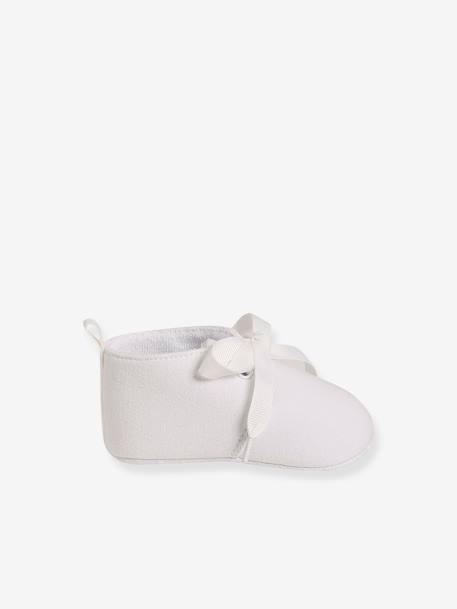 Weiche Baby Schuhe weiß 3