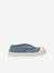 Kinder Stoffschuhe mit Gummizug ELLY BENSIMON beige+blau+khaki+marine 4