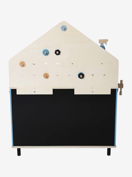 Große Kinder Werkbank, Holz FSC®/Metall blau 10