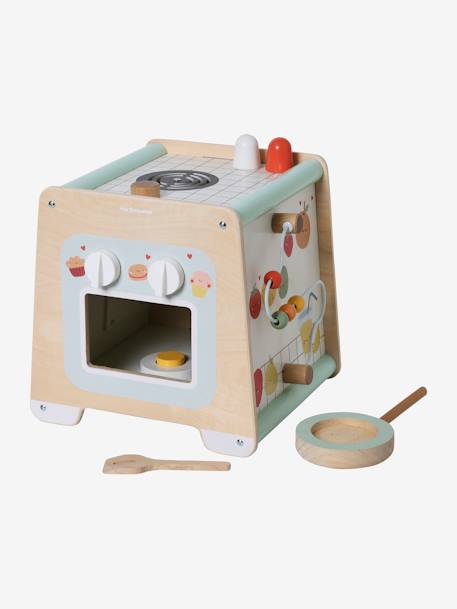 Activity-Würfel Spielküche, Holz FSC® beige 6