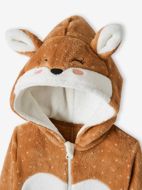 Mädchen Overall/Onesie FUCHS hellbraun 5