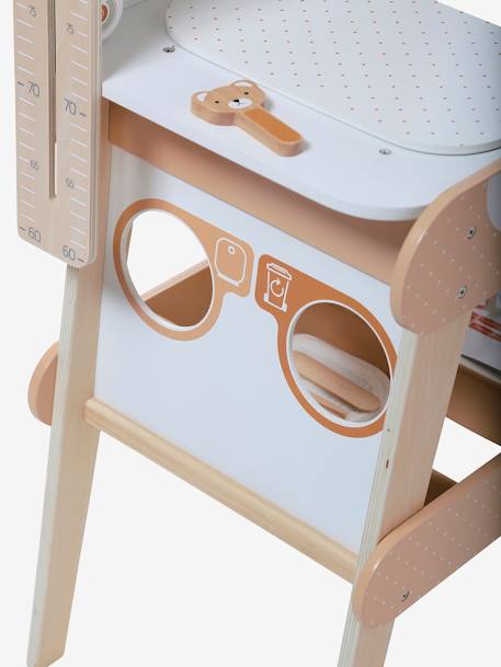 Kinder Spieltisch KINDERARZTPRAXIS, Holz FSC® weiß 15