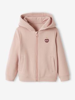 Maedchenkleidung-Mädchen Kapuzensweatjacke, Sport BASIC Oeko-Tex