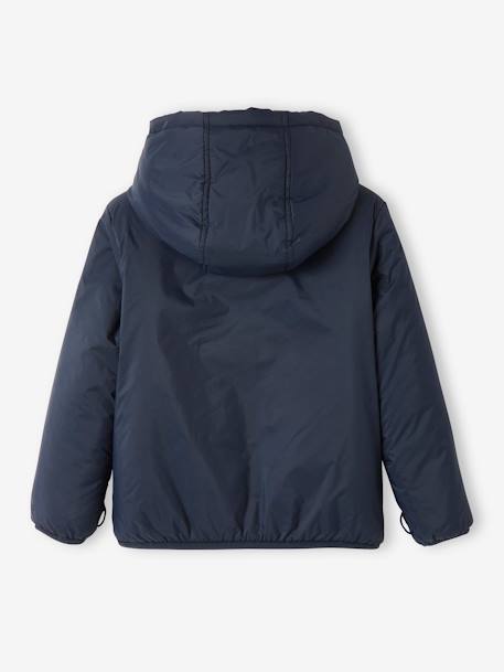 Jungen 3-in-1-Jacke mit Recycling-Polyester - braun+dunkelblau/braun+elektrisch blau+khaki - 39
