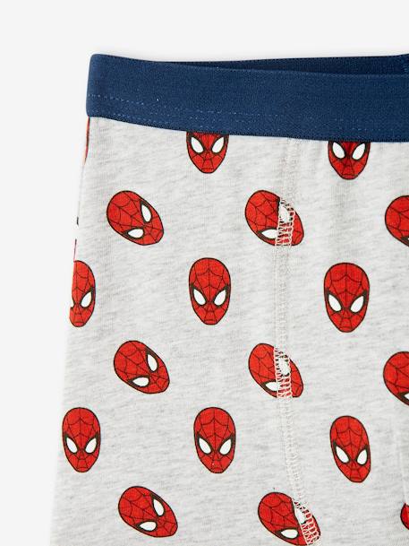 3er-Pack Jungen Boxershorts MARVEL SPIDERMAN Oeko-Tex - marine/grau meliert - 7