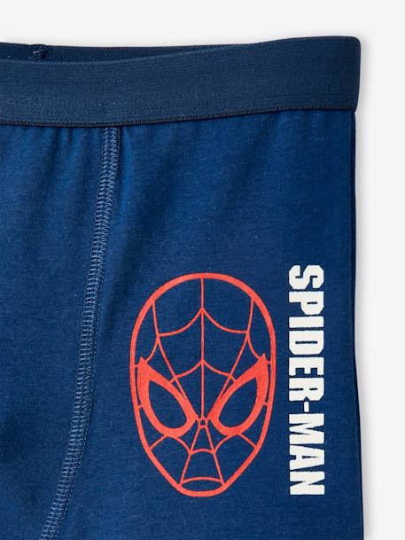 3er-Pack Jungen Boxershorts MARVEL SPIDERMAN Oeko-Tex - marine/grau meliert - 6