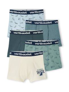 Jungenkleidung-Unterwäsche & Socken-5er-Pack Jungen Boxershorts, Haie Oeko-Tex