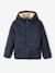 Jungen 3-in-1-Jacke mit Recycling-Polyester braun+dunkelblau/braun+elektrisch blau+graublau+khaki 45