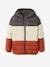 Jungen Light-Steppjacke mit Wattierung aus Recycling-Polyester - anthrazit colorblock-farben - 1