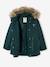 Mädchen 3-in-1-Winterjacke mit Recycling-Polyester - dunkelgrün+dunkelrosa+marine - 7