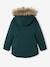 Mädchen 3-in-1-Winterjacke mit Recycling-Polyester - dunkelgrün+dunkelrosa+marine - 8