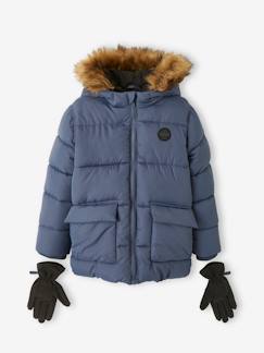 -Jungen Jacke & Handschuhe mit Recyclingmaterial