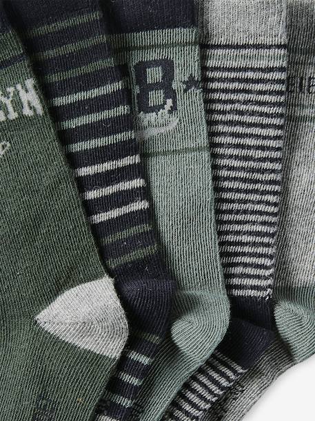 5er-Pack Jungen Socken Oeko-Tex - pack grün - 2