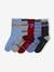 5er-Pack Jungen Socken Oeko-Tex pack ziegel 1