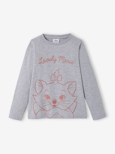 Kinder Shirt Disney ARISTOCATS MARIE Oeko-Tex - grau meliert - 1