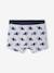 3er-Pack Jungen Boxershorts NASA Oeko-Tex marine/grau meliert 4