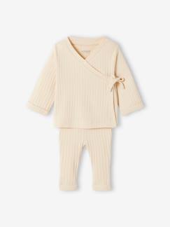 Babymode-Baby-Sets-Baby-Set: Jäckchen & Hose, Rippenjersey