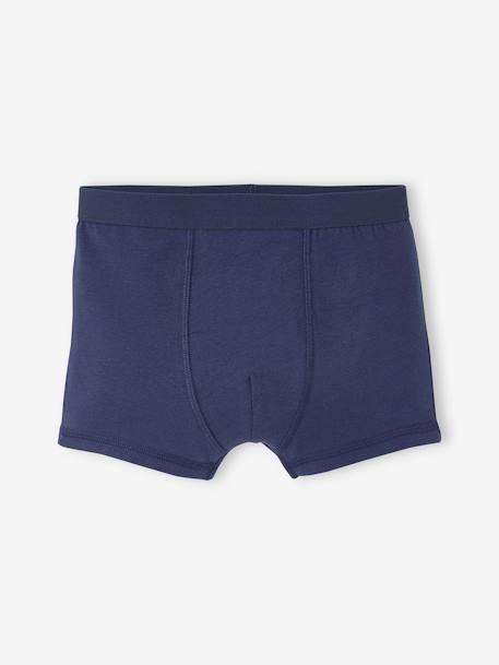 3er-Pack Jungen Boxershorts NASA Oeko-Tex marine/grau meliert 3