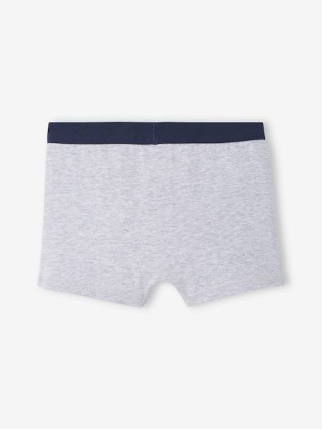 3er-Pack Jungen Boxershorts NASA Oeko-Tex marine/grau meliert 5