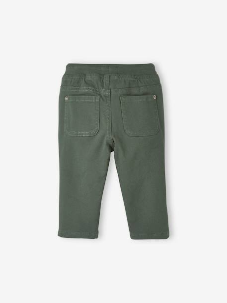 Jungen Baby Thermohose Oeko Tex - camelfarben+nachtblau+tanne - 9