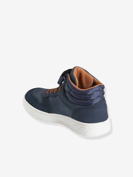 Jungen High-Sneakers, Schnürung und Klett - marine - 3