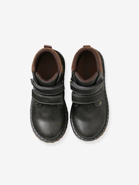 Jungen Klett-Boots grau 4