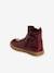 Mädchen Baby Boots, Lackoptik bordeaux 3