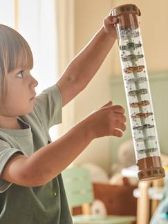 Spielzeug-Baby-Musik-Großer Baby Regenmacher PANDAFREUNDE, Holz FSC®