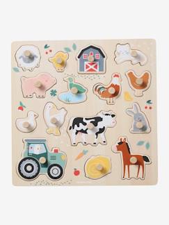 Spielzeug-Steckpuzzle LOVELY FARM, Holz FSC®