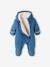 Baby Winter-Overall aus Chambray, Wattierung Recycling-Polyester blue stone 5