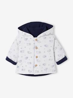 Babymode-Wendbare Baby Jacke mit Kapuze