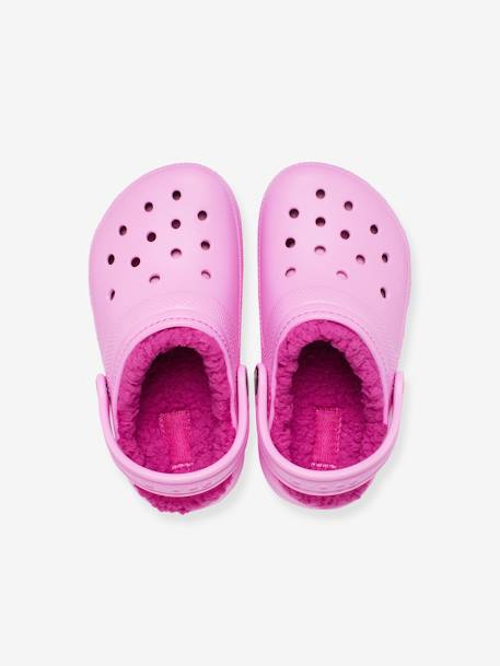 Baby Clogs CLASSIC LINED CLOG T CROCS - blau+rosa - 9