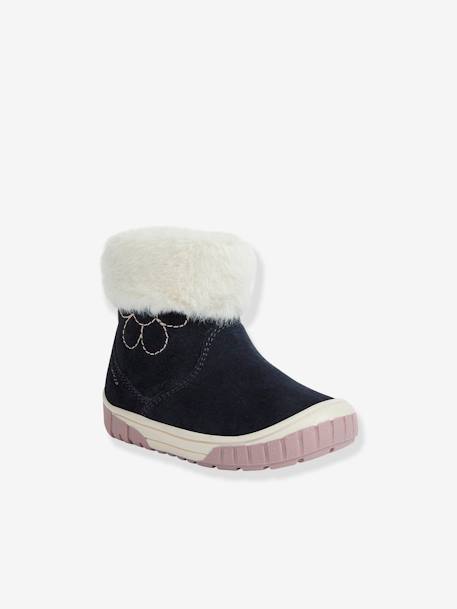 Mädchen Baby Winterboots OMAR GIRL WPF GEOX marine/weiß 6