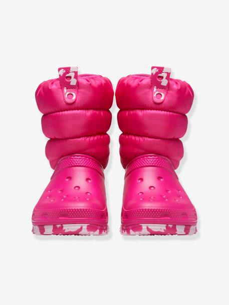 Baby Stiefel CLASSIC NEO PUFF BOOT T CROCS nachtblau+rosa 12