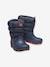 Baby Stiefel CLASSIC NEO PUFF BOOT T CROCS nachtblau+rosa 5